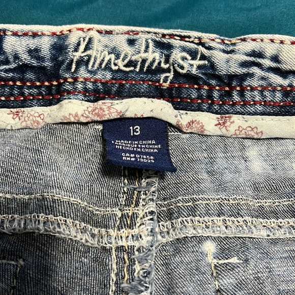 Women’s tye-dye Amethyst jeans - Picture 2 of 5